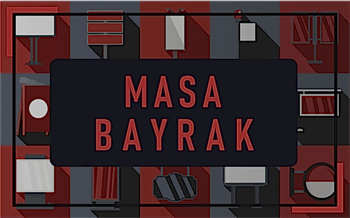 Ankara Baskı Merkezi 312Reklam MASA BAYRAK