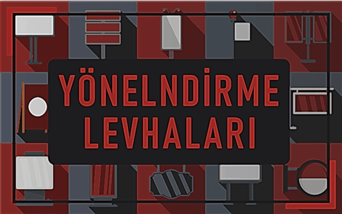 Ankara Baskı Merkezi 312Reklam YÖNLENDİRME LEVHALARI 
